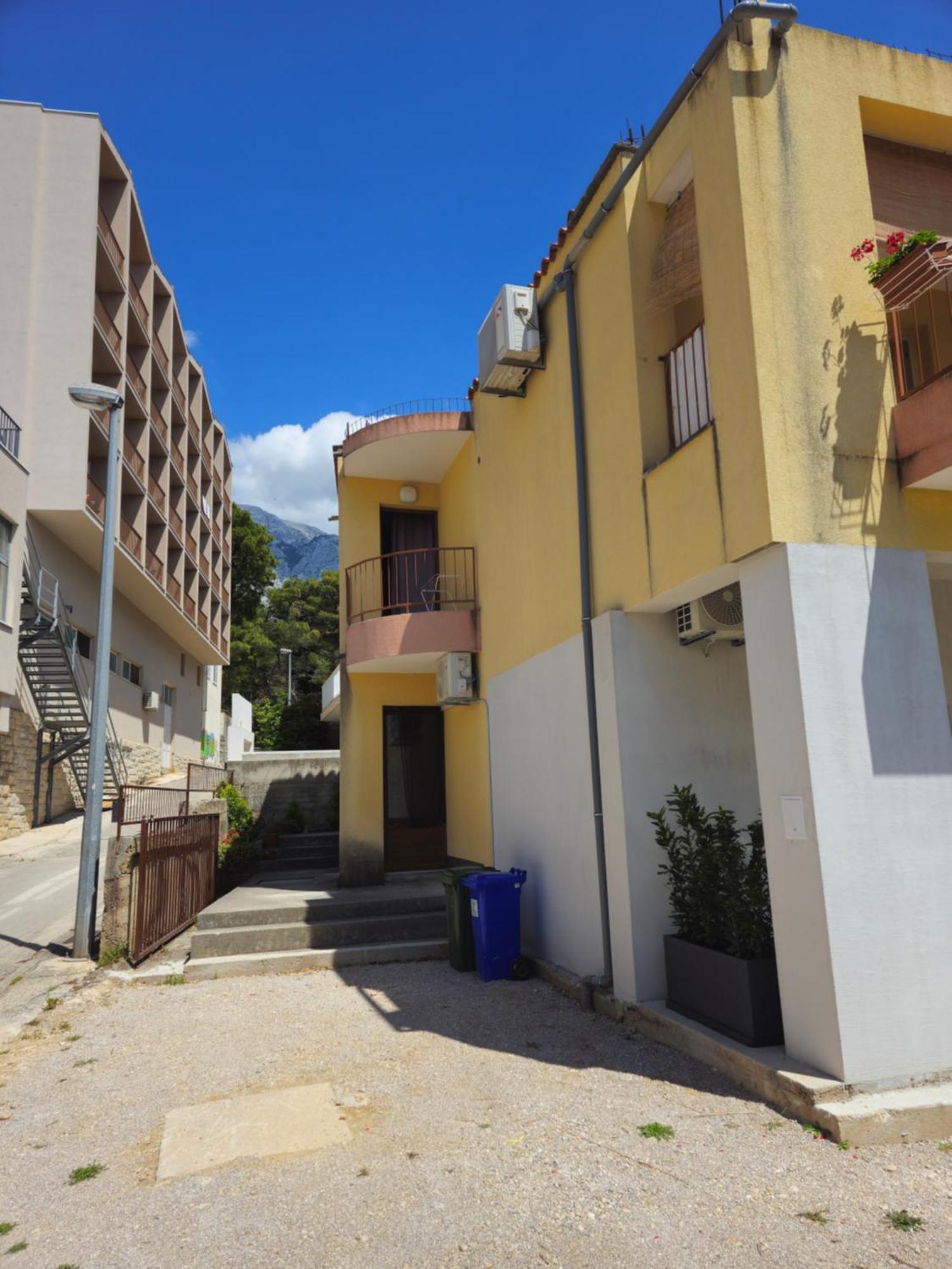 Apartman Marija Baška Voda Exteriér fotografie